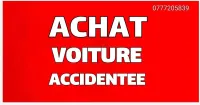 ACHAT VOITURE ACCIDENTEE 2018 ET EN PANNE