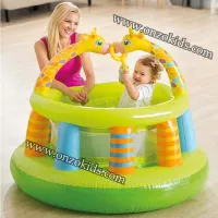 Parc de jeux gonflable – Aire de jeux exterieur bébé – Girafe – INTEX