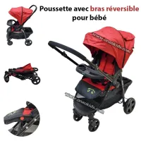 Poussette avec bras réversible pour bébé  Mini Pouce