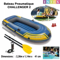 Bateau Pneumatique Gonflable CHALLENGER 2 - INTEX