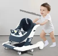  Trotteur dactivité multifonctionnel avec jeux pour bébé