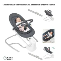 Balancelle électrique bébé Swoon Touch - Babymoov