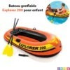 Bateau gonflable Explorer 200 pour enfant INTEX
