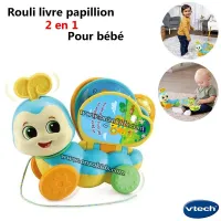 Rouli livre papillon 2 en 1 pour bébé | Vtech