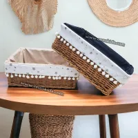 Panier de rangement en Osier