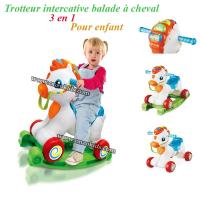 produits-pour-bebe-trotteur-interactive-balade-a-cheval-3-en-1-enfant-clementoni-dar-el-beida-alger-algerie