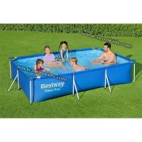 Piscine rectangulaire Steel Pro avec pompe de filtrante 300 x 201 x 66 cm - Bestway
