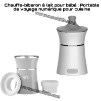 Chauffe biberon pour bébé, rechargable , Portable, de voyage