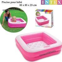 Piscine pour bébé 85 x 85 x 23 cm -INTEX