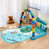 Tapis d'éveil piano multifonctionnel pour bébé - Baby fitness