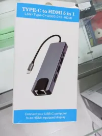 ADAPTATEUR USB TYPE C 5 IN 1