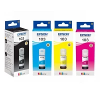 BOUTEILLES D ENCRES EPSON ORIGINAL 103
