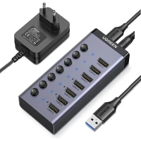 Hub UGREEN USB 7 Ports USB Hub avec Ports de Charge REF : 90307