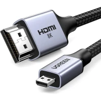 Câble Micro-HDMI vers HDMI 8K UGREEN 2 mètres REF : 15517