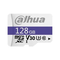 CARTE MEMOIRE MICRO SD DAHUA C100 SDHC C10/U3/V30  128GO / 256GO / 512GO