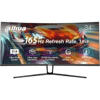 ECRAN DAHUA LM34 E330C 34 VA QHD , 165Hz, 1ms , DP ,HDMI