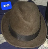 Chapeau melon feutre 