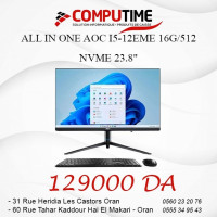 all-in-one-aoc-238i5-12eme-16g512-nvmebluetooth-batterieclavier-souris-tapis-de-oran-algerie