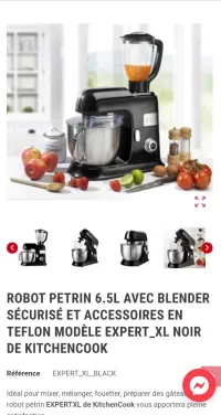 Robot pâtissier KITCHENCOOK