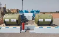 Station D'épuration Pour Le Traitement Des Eaux Usées Domestiques Et Industrielles