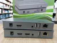 EXTENDER KVM HDMI+USB 4k 120m