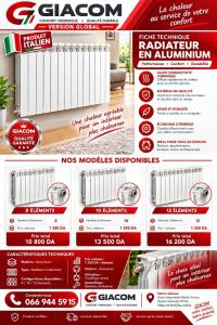 RADIATEUR GIACOM GLOBAL
