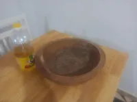 جفنة(قصعة) تقليدية من الحطب 