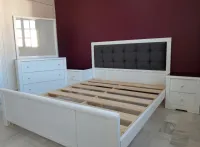 Kit de chambre sans armoire blanche 