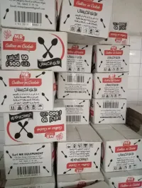 Cuillères en cristal alimentaire