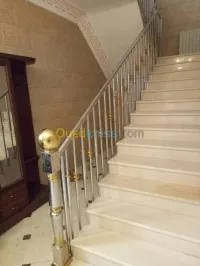 rampe escalier en inox