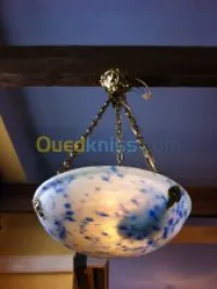 Lustre en pate de verre