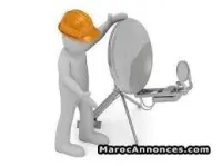 Installation parabolic 