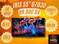 TV IRIS 55 Q7030 QLED+ ANDROID GOOGLE TV 55POUCES UHD 4K