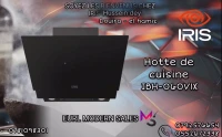HOTTE DE CUISINE TACTILE IBH060V1X + TELECOMANDE