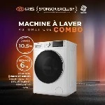 MACHINE A LAVER IRIS HUBLOT COMBO 10.5 KG +SECHELINGE