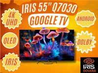 TV IRIS 55 Q7030 QLED+ ANDROID GOOGLE TV 55POUCES UHD 4K