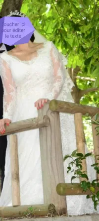 Robe blanche acheté en Turquie 