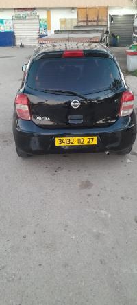 سيارات-nissan-micra-2012-city-مستغانم-الجزائر