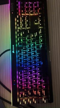 Clavier gaming mécanique CORSAIR K95 RGB PLATINUM MX BROWN