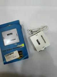 MINI HDMI TO VGA ADAPTATEUR SUPPORT AUDIO AND VIDEO 