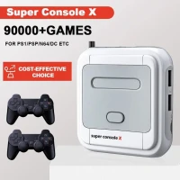 Super console X console de jeux retro neuve PS1/PSP/N64/Dreamcast/MAME ...