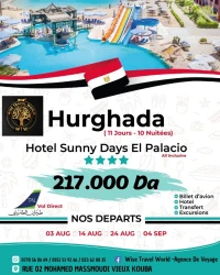 Voyage organisé Egypte hurghada 