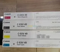 Jeu Toner Canon C-EXV 49 Original (  3 toner noir + Cyan +Magenta + Yellow)