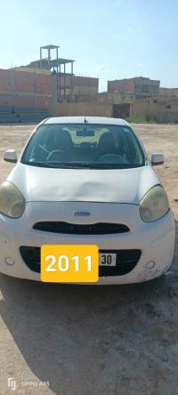 سيارات-nissan-micra-2011-city-الرويسات-ورقلة-الجزائر