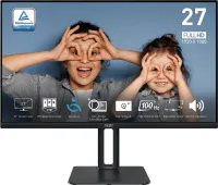 ECRAN MSI PRO MP275P 27 POUCE IPS 100Hz 1 ms IPS Pivot Haut parleurs FULL HD  