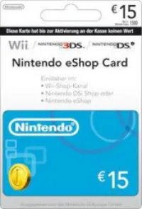 Cartes Nintendo eShop