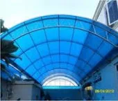 abri en polycarbonate