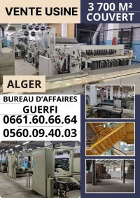 Vente Hangar - Usine Alger Oued smar
