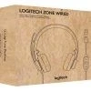 Casque Logitech Zone Wired, Micro USB, Bluetooth, anti-parasite