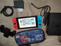Nintendo switch V2 2021 très bon état flashée puce 128 go